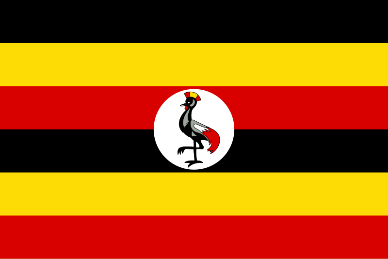 uganda flag at uganda independence day - nandi adventures