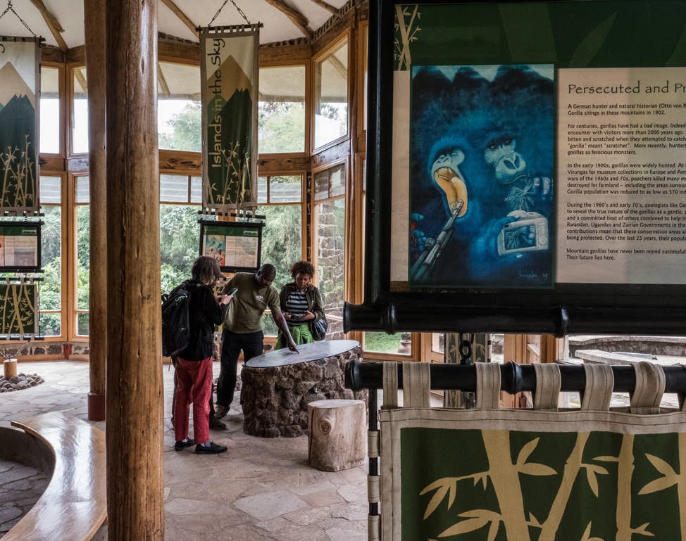 people and gorillas conservation bwindi 32 | Nandi Adventures Uganda Safari mgahinga gorilla reception center Nandi Adventures