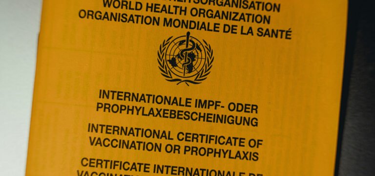 Yellow Fever Vaccination Certificate - safaris with Nandi Adventures